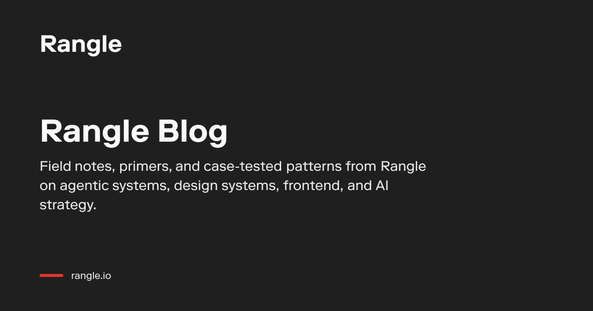 Blog | Rangle
