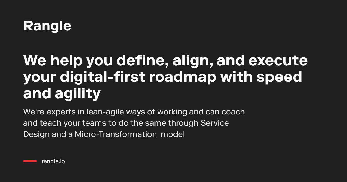 Enablement | Our Services | Rangle